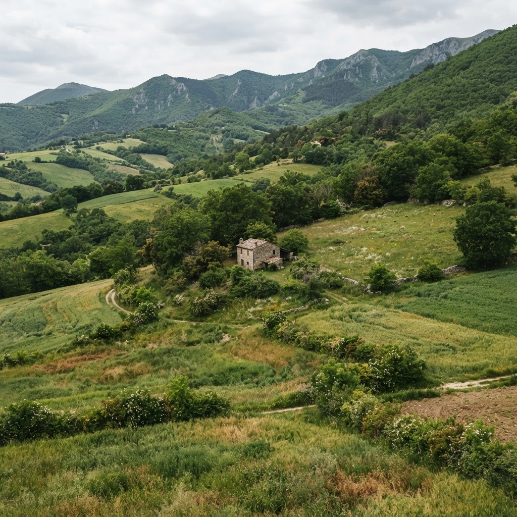 Gualdo Tadino — Arable · Pasture · Forest
