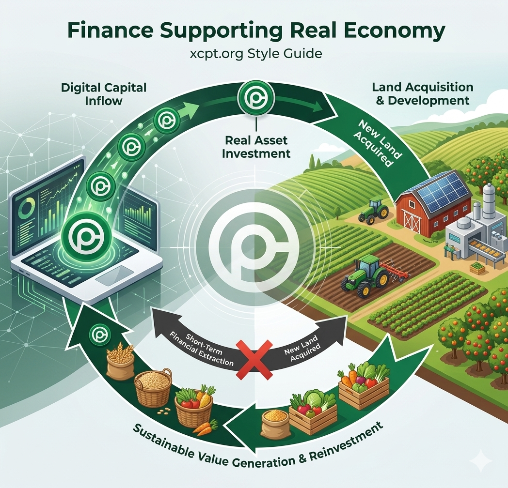 Finance supporting the real-economy model